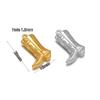 5pcs Stainless Steel Gold Plated Martin Boot Charms Pendants DIY Necklace Bracelet Jewelry Earring Making Accessories Wholesale