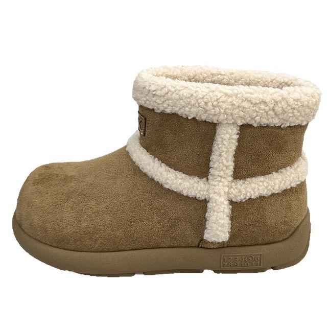 Retro Thick-soled Women's Snow Boots Women's Autumn and Winter Fashion Velvet Thickened Short Boots Non-slip and Warm Casual Cotton Shoes