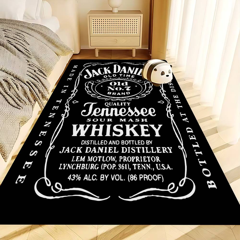 Brand J-Jack Daniel Luxury Entrance Door Mat Nordic Style Bedroom Living Room Doormat Home Balcony Anti-Slip Modern Home Decor