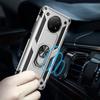 Armored case for Xiaomi Redmi Note 9T 5G, Nox Case Ring, silver