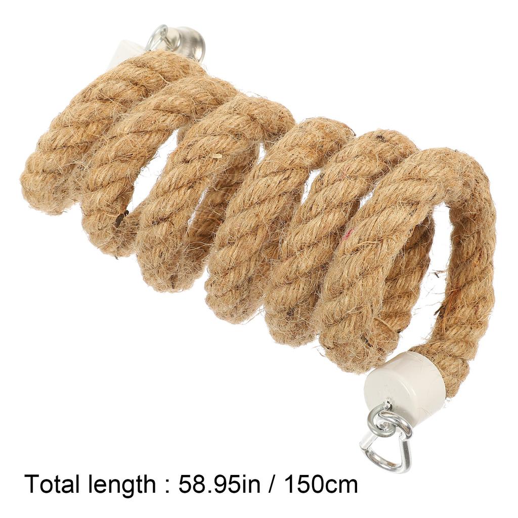 Bird Rope Perch High Quality Wear Resistant Climbing Stand for Small Parrots Parrot Rope Swing Bird Cage Perch Accessory