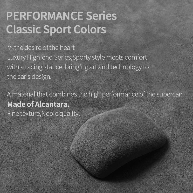 Made of Alcantara For Mercedes Benz A-Class W177 CLA C118 (-) Car Center Console Gear Shift Knob Boot Cover Accessories