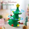 3D Printed Rotating Christmas Tree Ornament: Fascinating Dancing Decompression Toy for Desktop Decoration
