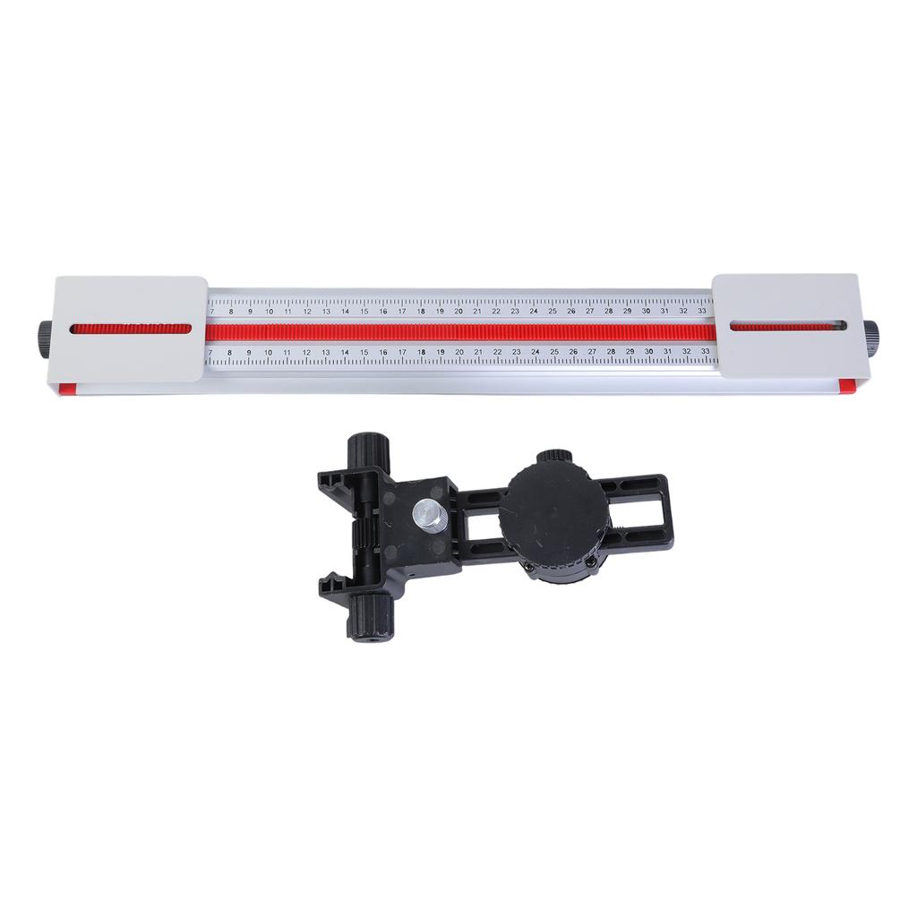 Laserwasserwaage Wandhalterung Aluminium Vertikale Hängehalterung für alle Laserwasserwaagen 180 Grad drehbare Feineinstellhalterung