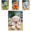 Forest Animal Plush Toy Elephant Cute Stuffed Animal For Kids Gift