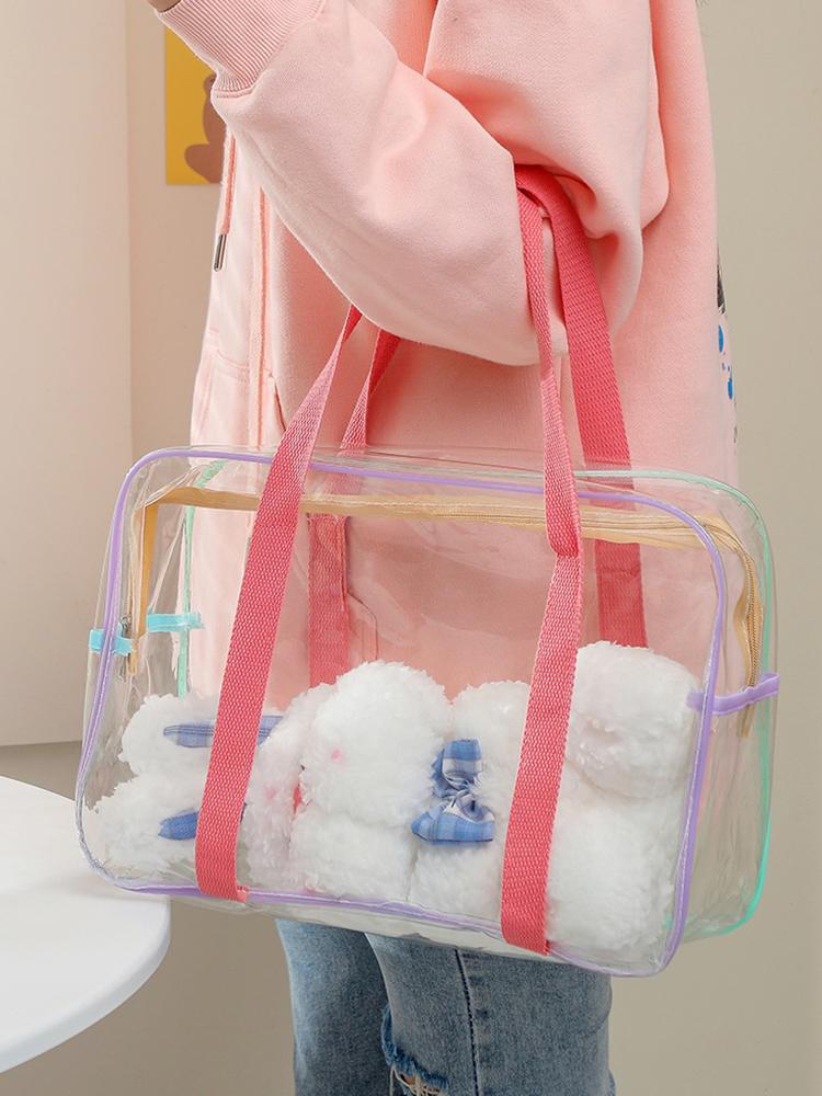 Simple Toiletry Bag Storage Bag Transparent Large Capacity Portable Travel