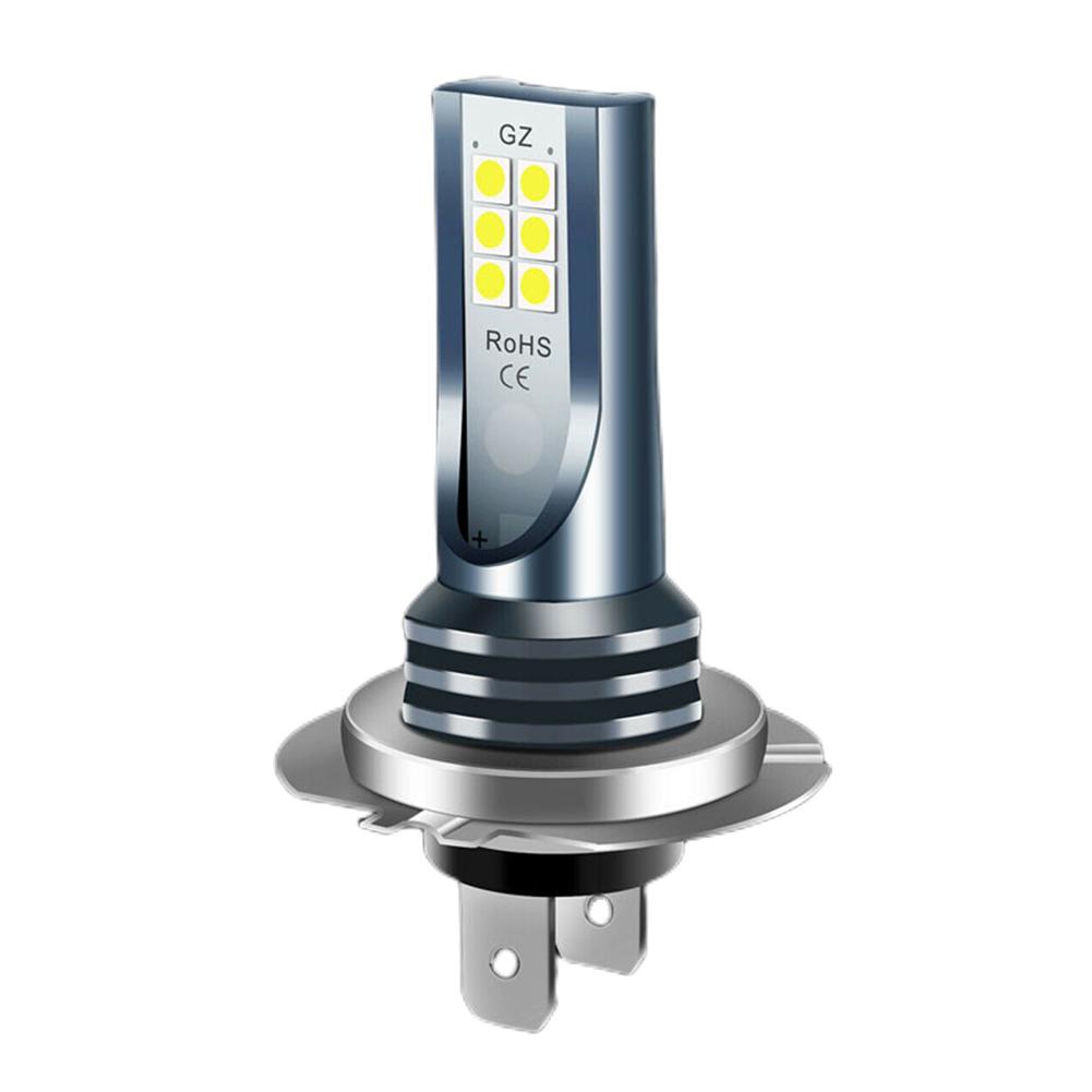 

Автомобіль H7 Світлодіодна лампа для фар Високопотужне автомобільне освітлення Супер яскраві автомобільні протитуманні лампи Авто Дальнє ближнє світло 6000K Біле світлодіодне світло 12/24 В