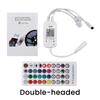 40 Keys LED Strip Dimmer Controller Intelligent App Voice Control Bluetooth Music Colour Dimmer Controller Double Head