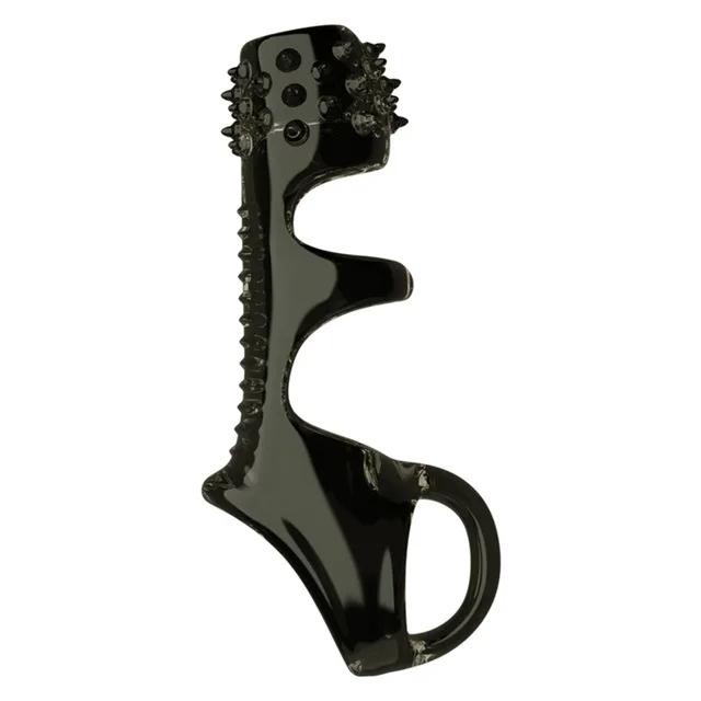 Penis Ring Delayed Ejaculation Cock Ring Adult Sex Products Dildo Extender Sleeve Reusable Condoms Glans Cover For Men Chastity