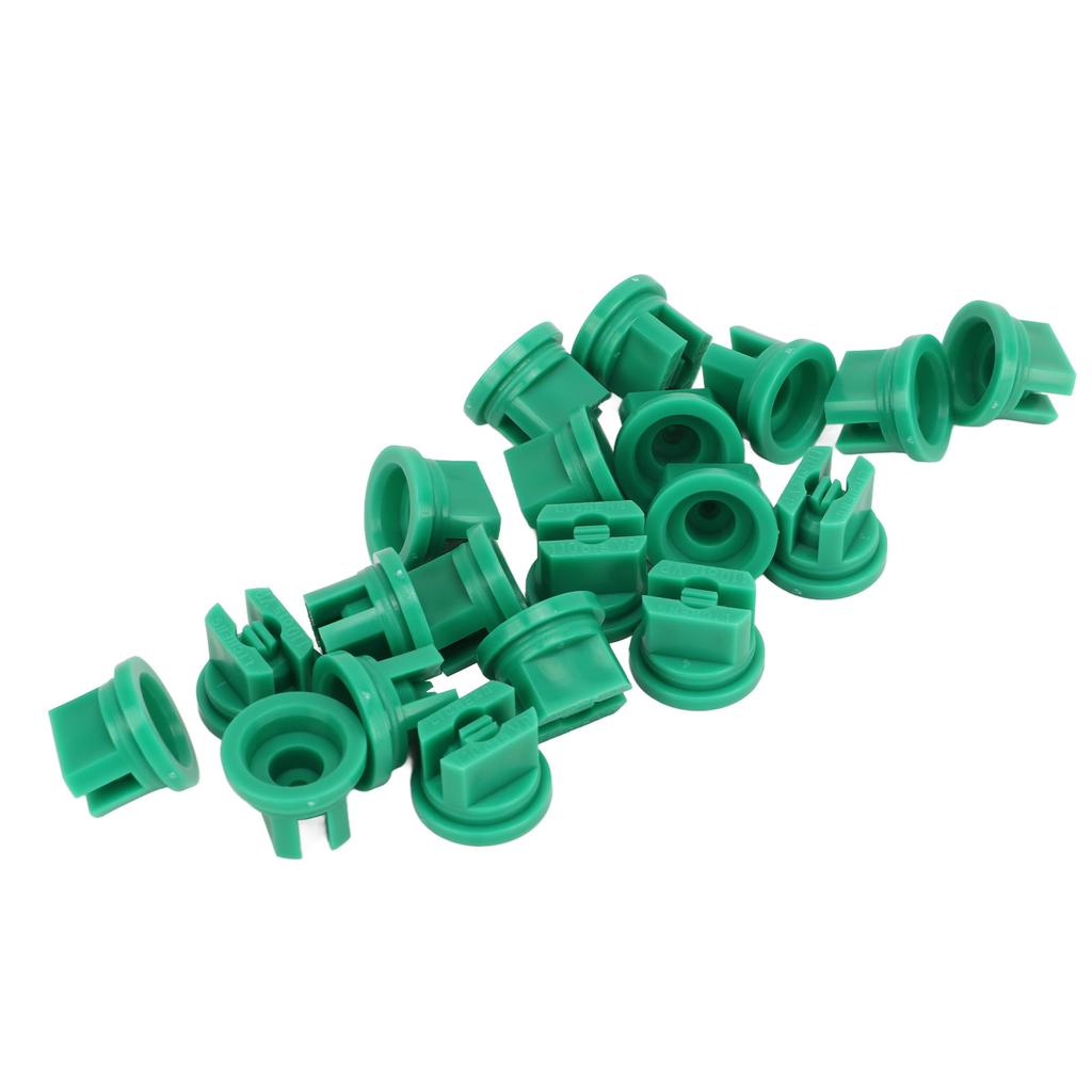 20pcs Flat Fan Spray Tip High Pressure Plastic Agricultural Sprayer Nozzle for Plant Protection