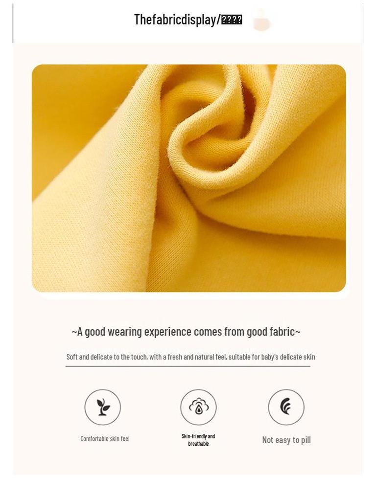 Spring 2025 Girls' Cartoon Sweatshirt & Pants Set - Casual Two-Piece for Baby Girls