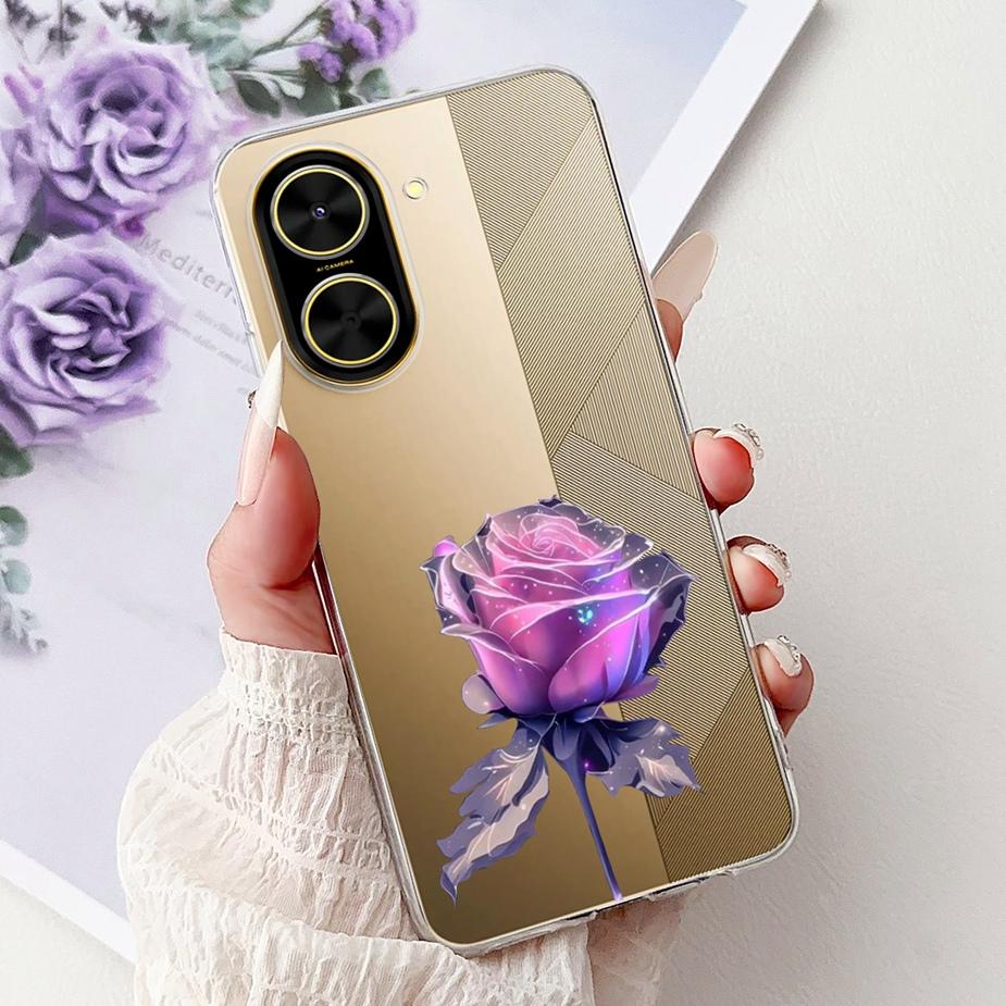 For Xiaomi Poco C71 Case Redmi A5 4G New Luxury Painted Cover Soft Silicone Phone Case For Xiaomi Redmi A5 RedmiA5 PocoC71 Shell
