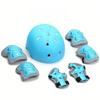 7Pcs/Set Adjustable Kids Knee Pads and Elbow Pads Thickened Safety Gear  Skateboard Sports