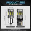 MAXGTRS 2x 1156 LED P21W BA15S 7440 W21W XBD Chip Turn Signal Light Backup Bulb Reverse Tail Lamp