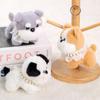 Pearl Puppy Doll Pendant Keychain Plush Toy Charm for Girls