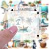 35-70pcs Tropical Island Beach Stickers Summer Travel Diy Luggage Guitar Fridge Laptop Graffiti Sticker Stationery School