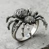 Luxury Environmental Protection New Original Spider Ring, Creative Exaggerated Women's Jewelry Animal Shape Ring