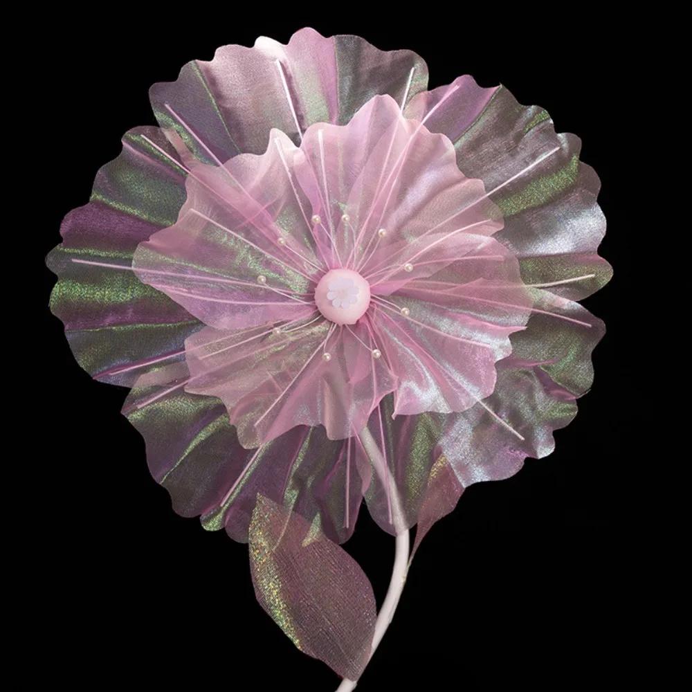 50cm Sztuczny Motyl Gigantyczna Jedwabna Organza Sztuczny Motyl Dekoracja Zewnętrzna Świąteczna Wystawa Trójwymiarowy Motyl