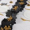 Realistic Floral Ornaments Halloween Artificial Maple Leaf Vine Decor Fall Wall Hanging Garland Silk Flowers for Party Scene Spooky Thanksgiving