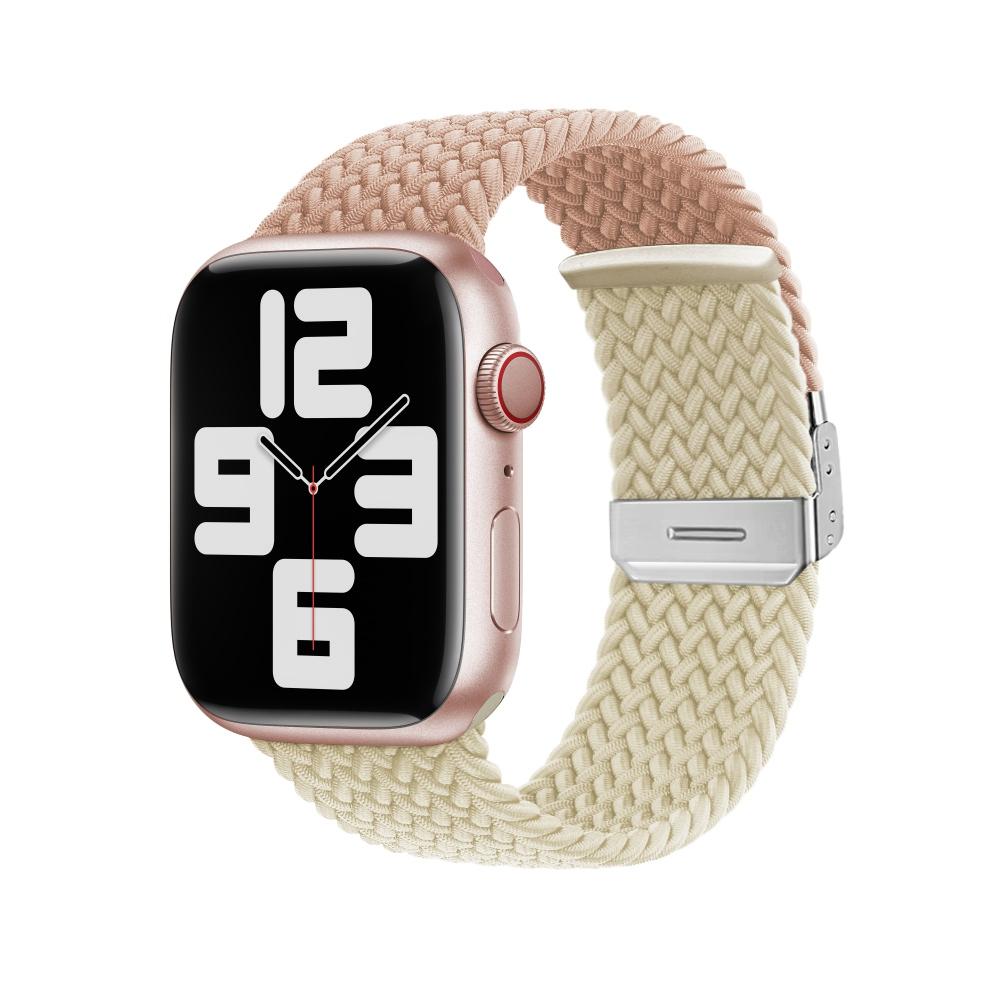 Braided Solo Loop Strap For Apple Watch Band 44mm 40mm 45mm 41mm 42mm Elastic Nylon Correa Bracelet iWatch Series 4 5 Se 6 7 3 8