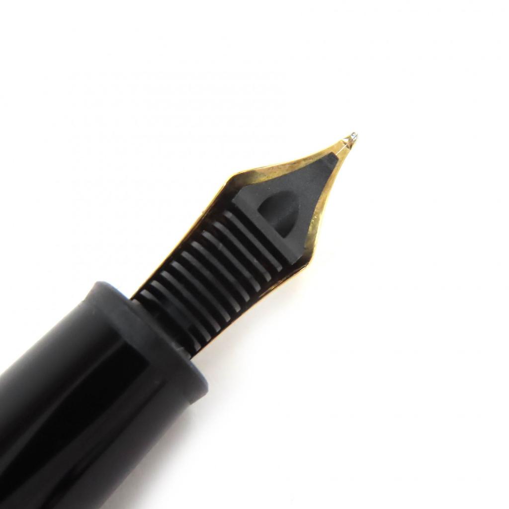 Pristine MONTBLANC fountain pen Meisterstück 145 black 14K mens Used