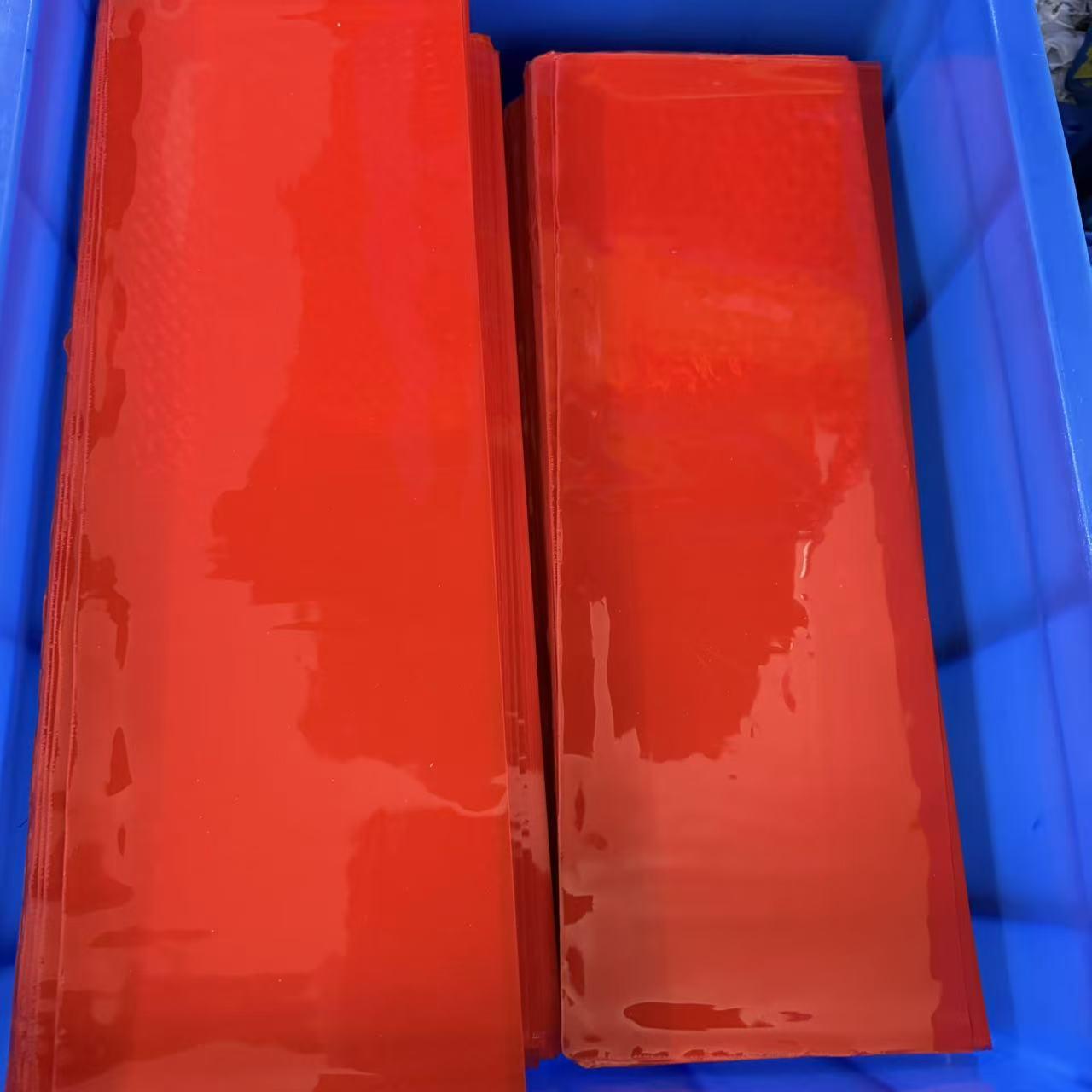 Eco-Friendly Orange PVC Reflective Sheet - High Brightness, Waterproof, Engineering Grade, Night Warning Film 47*49cm Orange Material