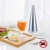 Fan-type Electric Flycatcher 360° Rotation Food Protector Automatic Fly Trap  Camping Party