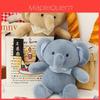 Plush Elephant Toy With Soft Short Fur For Children And Babies