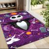 Halloween Jack Skellington Party Carpet Rug Soft Washable Anti Slip Home Living Room Sofa Mats Personalized Christmas Rug