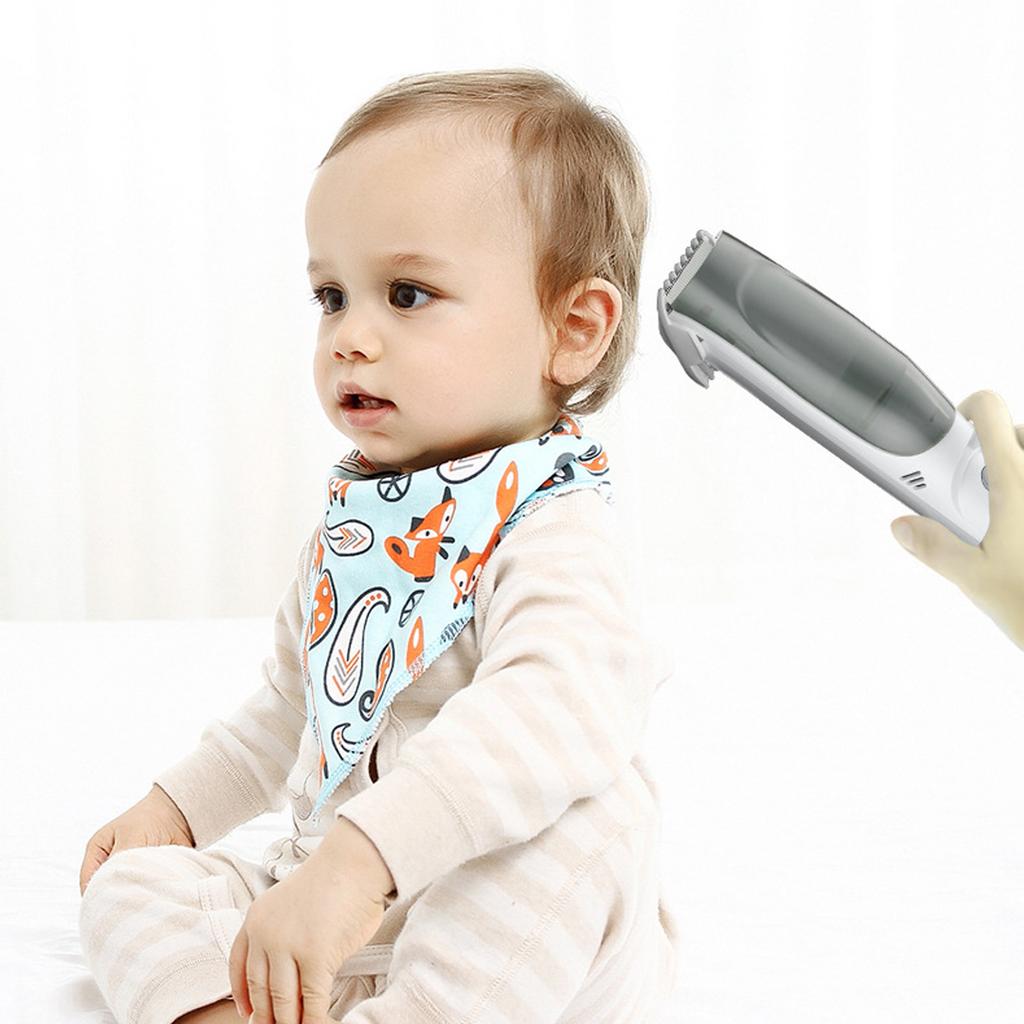 Electric Kids Hair Trimmer Rechargeable Multifunctional Cordless Baby Hair Cutting Kit