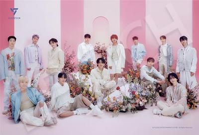 Epoch 300 Piece Jigsaw Puzzle with Special Frame SEVENTEEN - BEST ALBUM [ALWAYS YOURS] LIMITED A (26x38cm) with Glue, Spatula