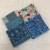 Retro literary and versatile flower silk scarf small square scarf new scarf fashionable versatile foreign style bag head scarf scarf