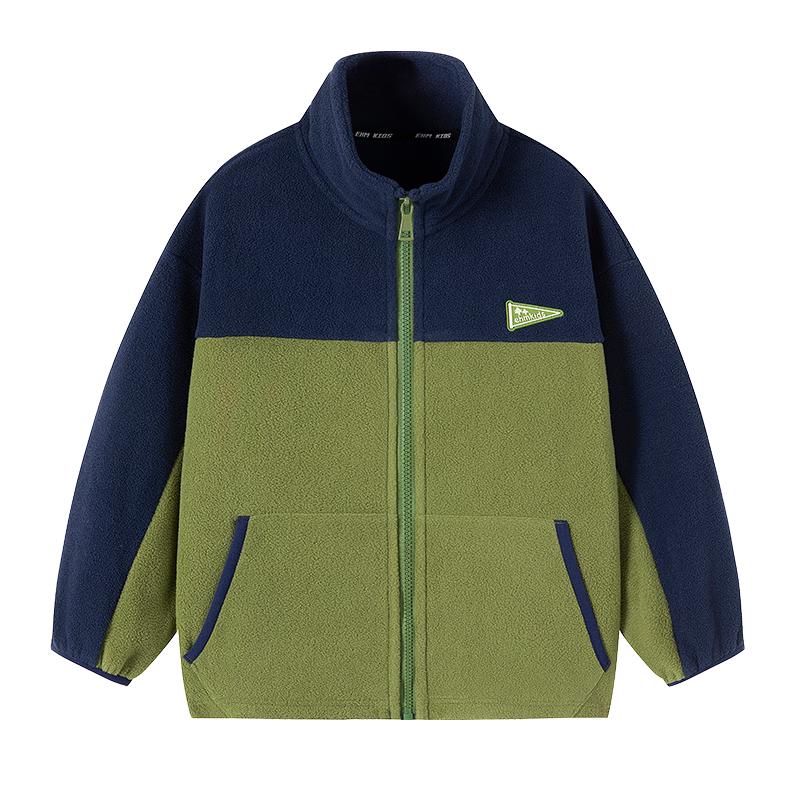 

Boys Plush Lined Fleece Jacket 120 cm