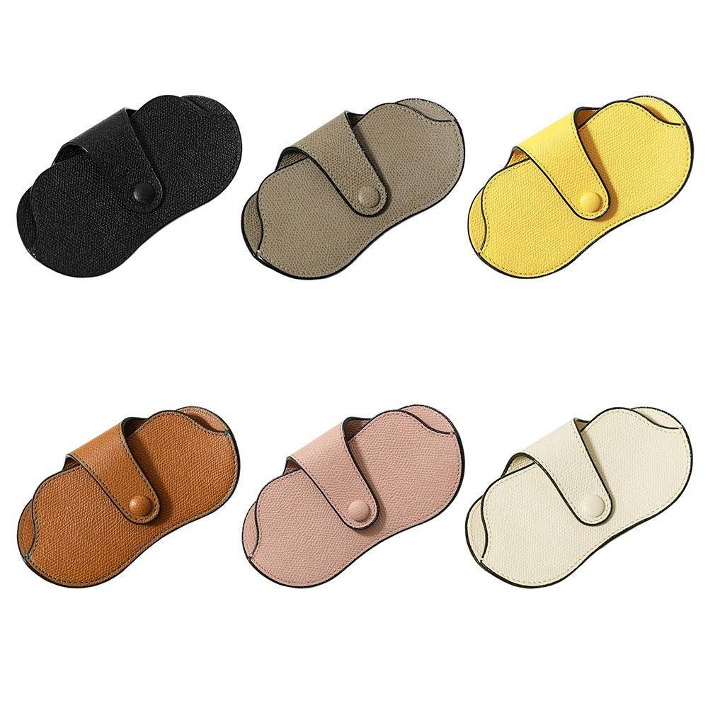 Durable Sunglasses Pouch Solid Color Hanging Sunglasses Sunglasses Storage Bag  Eyewear Accessories