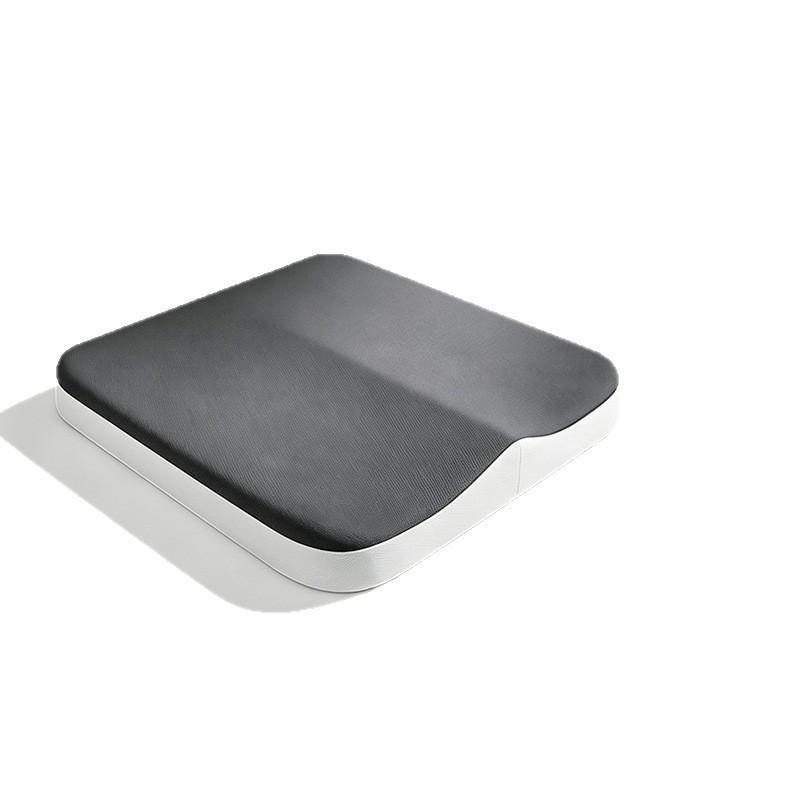 Ergonomic Memory Foam Seat Cushion Office Chair - Thick Comfort Pad With Lumbar Support 40x36cm Modern Minimalist Design