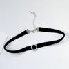 Heart Black Velvet- Collar Necklace Clavicle Chain Jewelry for Women Girls Teens