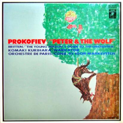 

LP Record IGOR MARKEVITCH, ORCHESTRE DE PARIS - Prokofiev: Peter And The Wolf / Bri AA8718 ANGEL Japan Classical Used