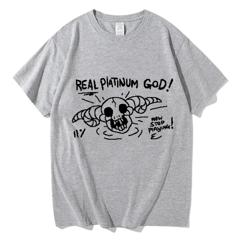 Tricou Hip Hop cu Imprimeu Binding Of Isaac Bărbați Femei Supradimensionat Tu Ai Deblocat Tricou Keeper Bumbac Tricou Hip Hop Topuri Streetwear