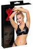 LATE X - Sexy Black Latex Bra L