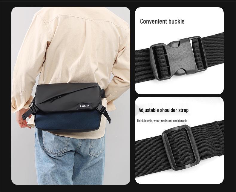 Men's Minimalist Large Capacity Crossbody Chest Bag 2025