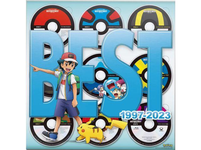 

Тематическая песня из аниме Pokemon TV BEST OF BEST OF BEST 1997–2023 CD + BLU-RAY SRCL-12380