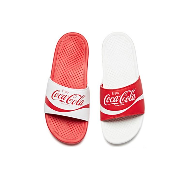 Coca-Cola X Anta Comfortabele Ademende Slippers Heren Schoenen Wit Rood 91926983-1