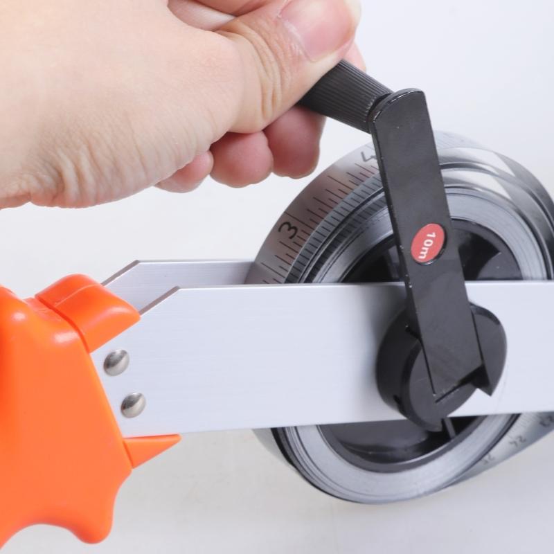 Oil Gauging Tape with Brass Plumbs Bob Double side Scale Steel Oil Gauging Tape for Precise Depth Measurement in Vessels