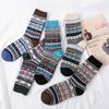 5 Pairs Winter herren Socken Verdicken Schaf Wolle Socken Warme Männer Retro Stil Bunte Mode Mann Socken Hohe qualität