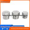 Stainless Steel Hex Nipple Hex Plug Oil Pipe Screw Plug (Male Thread, 304)