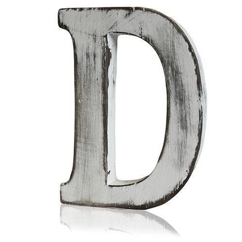 Wooden Letter D