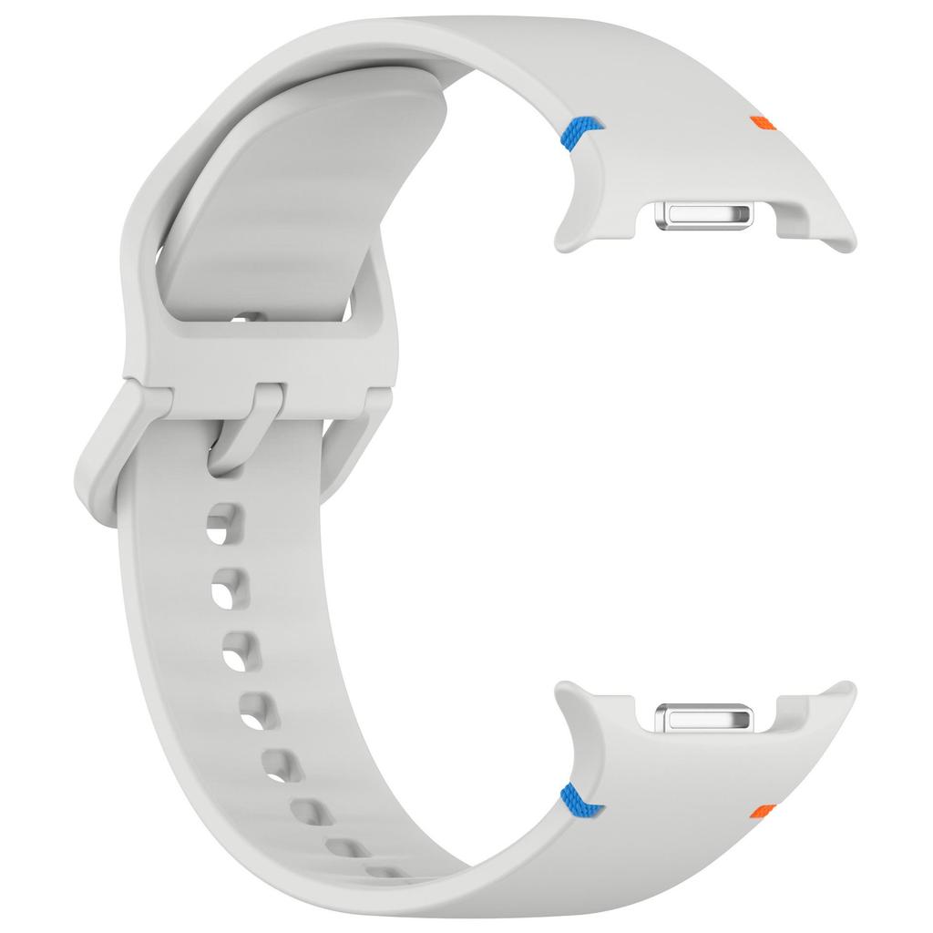 Samsung Watch 8 Silicone Strap: Classic Day Buckle Wristband for 40/44mm