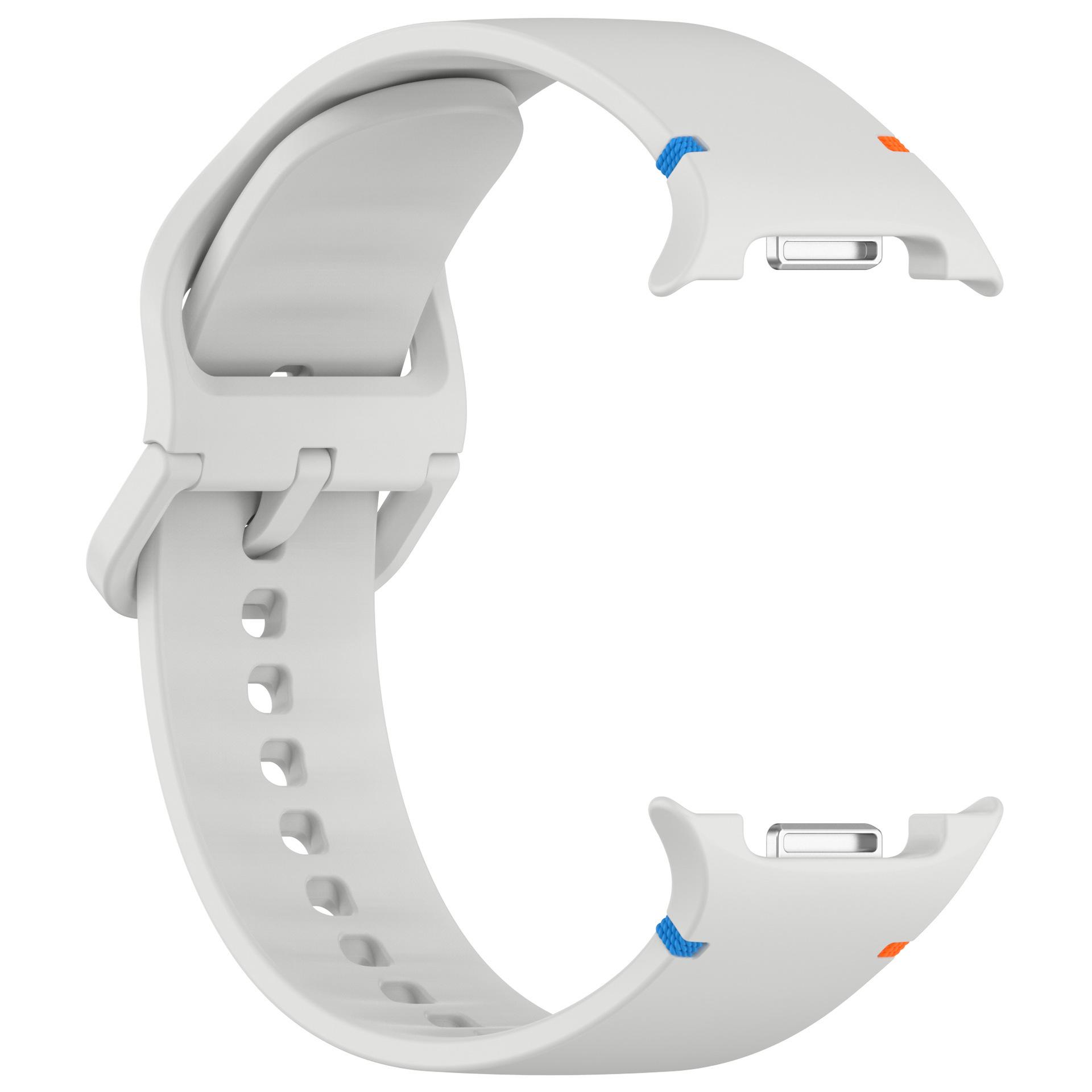 

Samsung Watch 8 Silicone Strap: Classic Day Buckle Wristband for 40/44mm Large 22mm