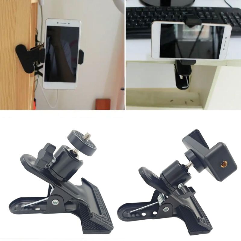 High Strength Clamp Universal Ball Head 360 Adjustable Mount Camera Lighting Equipment