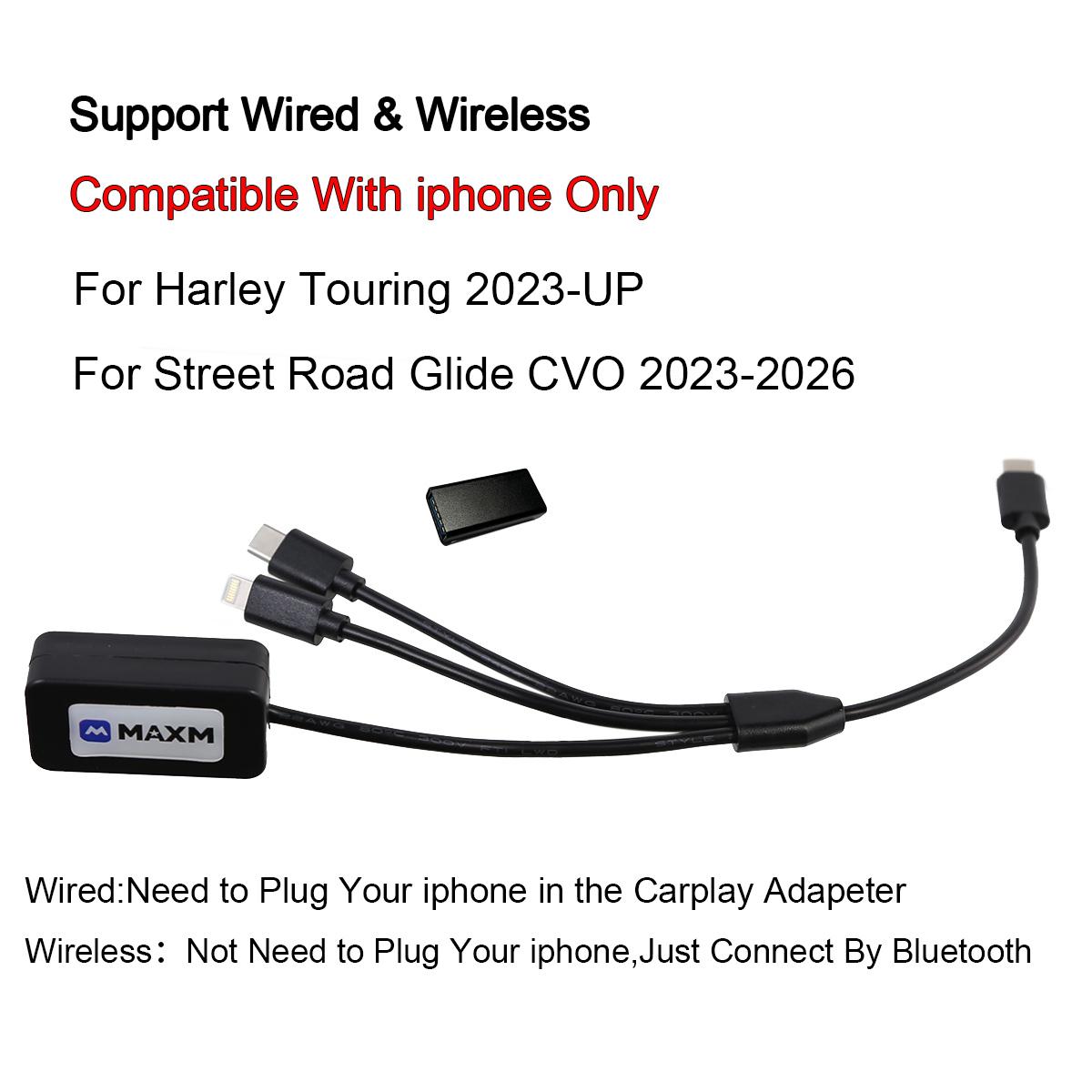 Motorcycle Wireless Carplay Adapter For Harley